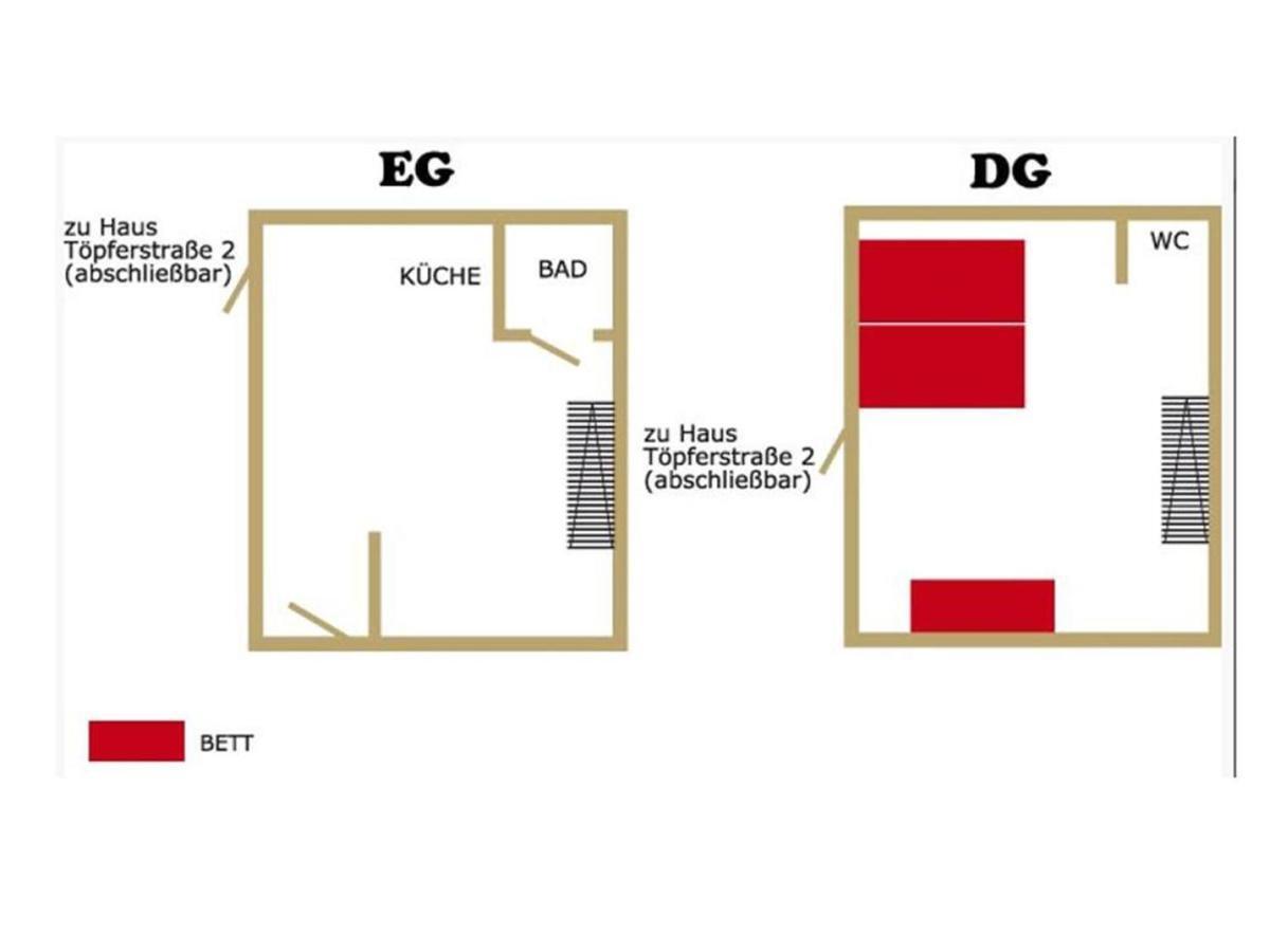 Toepferhof 1 Apartment Tangermuende Luaran gambar